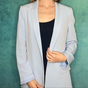 Powder Blue Oversized Blazer